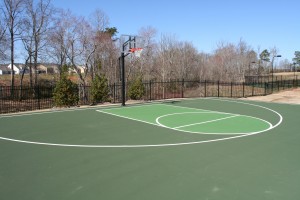 Basketball Court Line Striping